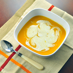 Gingered Butternut Squash Soup