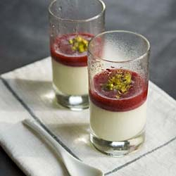 Panna Cotta with White Chocolate