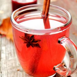 Spiced Plum Tea