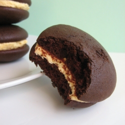 Chocolate Pumpkin Whoopie Pies