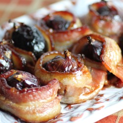 Stuffed Bacon Wrapped Figs