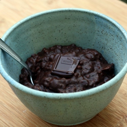 Chocolate Zucchini Oatmeal