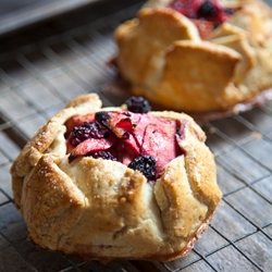 Rustic Apple & Blackberry Galette!