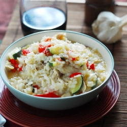 Chicken Zucchini Risotto