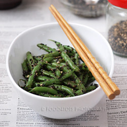 Fine French Beans w/Sesame Dressing