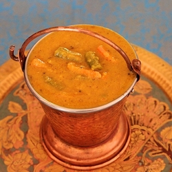 South Indian Dal with Vegetables