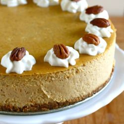 Spiced Pumpkin Cheesecake