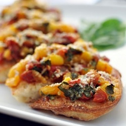 Heirloom Tomato Bruschetta