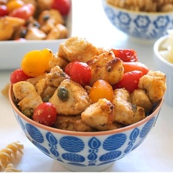 Chicken with Capers and Tomatoes