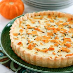 Savory Pumpkin Quiche