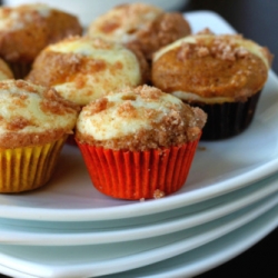 Pumpkin Cheese Muffins