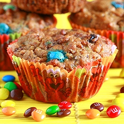 Maple Raisin Bran Muffins