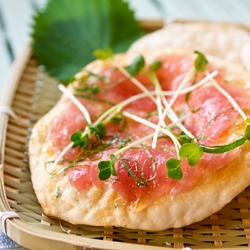 Sashimi “Pizza”