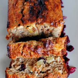 Apple Cranberry Bread