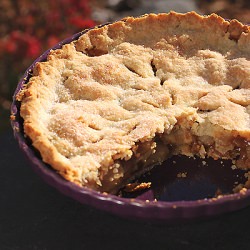 Apple Pie with Maple Syrup