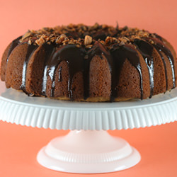 Peanut Butter-Sour Cream Bundt Cake