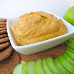 Pumpkin Dip and Gingersnap Cookies