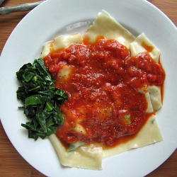 Almost Vegan Ravioli