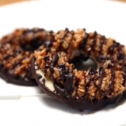 Homemade Girl Scout Samoas