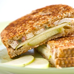 Chicken Cordon-Blue & Apple Panini