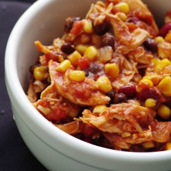 Crock-Pot Chicken Taco Chili