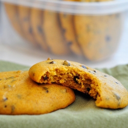 Pumpkin Chocolate Chip Muffin Tops