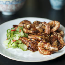 Tamarind Prawns (Asam Prawns)