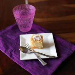 Semolina Honey Lemon Syrup Cake