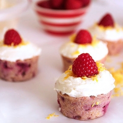 Raspberry Lemon Muffins