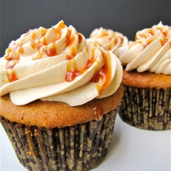 Banana-Caramel Decadence Cupcakes 