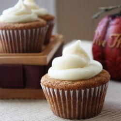 Spiced Sweet Potato Cupcakes