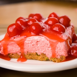 Cherry Pistachio Cheesecake