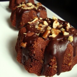 Milk Chocolate Mini Bundt Cakes