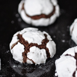 Chocolate Crinkle Cookies