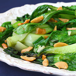 Baby Bok Choy with Cashews