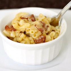 Three-Cheese and Bacon Macaroni