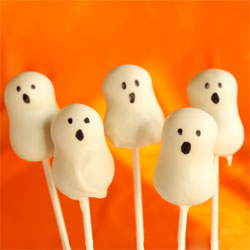 Ghost Cake Pops