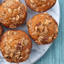 Pumpkin Pecan Crunch Muffins