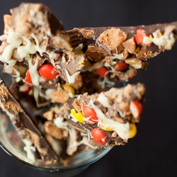 Halloween Candy Bark