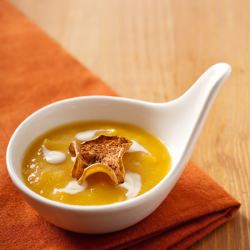 Butternut Squash with Apple Chip