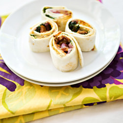 Spinach and Bacon Roll Ups