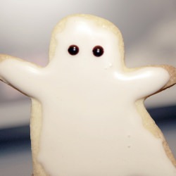 Ghostly Sugar Cookies