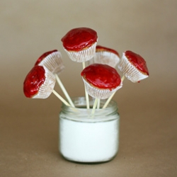 Candy Apple Cupcakes