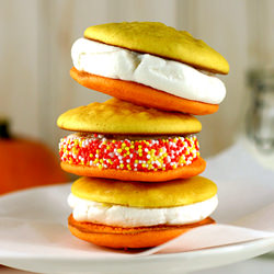 Candy Corn Whoopie Pies