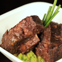 Short Ribs Braised in Red Wine