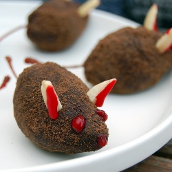 Devilish Cherry Chocolate Mice