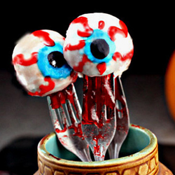 Bleeding Eyeball Doughnut Holes