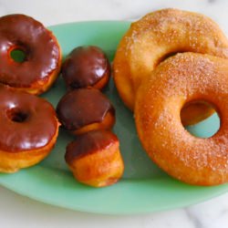 Yeast Doughnuts two ways