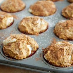 Pumpkin Cream Cheese Muffins