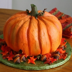 Halloween Pumpkin Cake